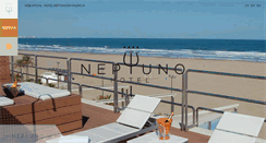 Desktop Screenshot of hotelneptunovalencia.com